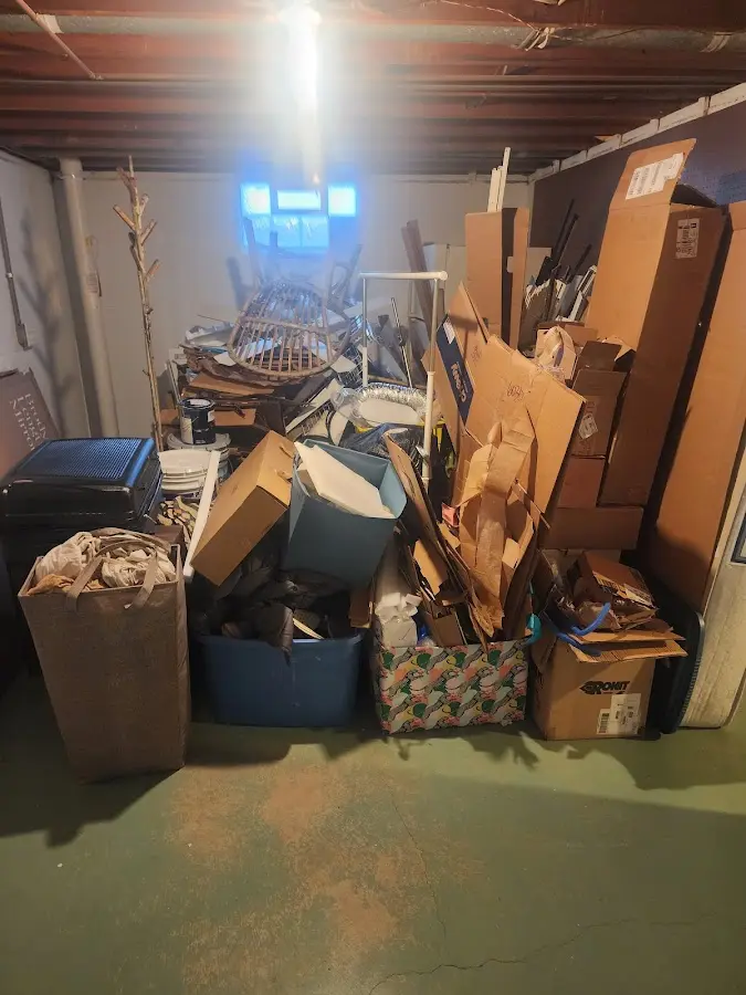 Roll-off dumpster container at job site for Yard Waste Dumpster Rental in Chowchilla